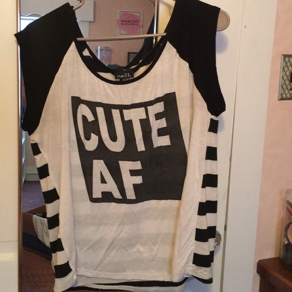 A ‘Cute AF’ t-shirt!